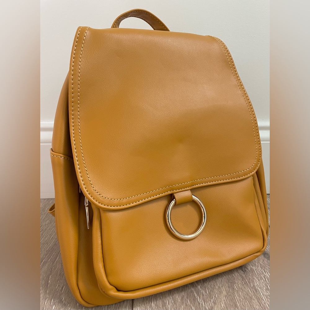 BRAND NEW Mustard Backpack